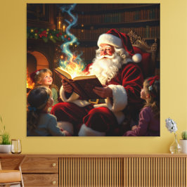 „Weihnachtliche Harmonie“ Leinwanddruck