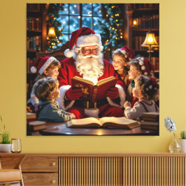 „Weihnachtliche Harmonie“ Leinwanddruck