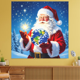 „Weihnachtliche Harmonie“ Leinwanddruck