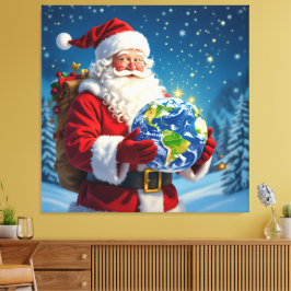 „Weihnachtliche Harmonie“ Leinwanddruck