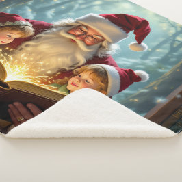 „Weihnachtliche Harmonie“ Sherpadecke