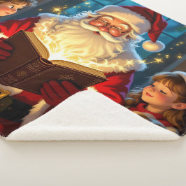 „Weihnachtliche Harmonie“ Sherpadecke