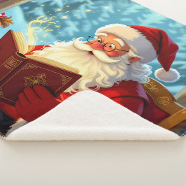 „Weihnachtliche Harmonie“ Sherpadecke