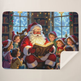 „Weihnachtliche Harmonie“ Sherpadecke