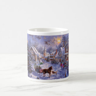 Weihnachtliche Landschaft Tasse
