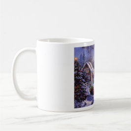 Weihnachtliche Landschaft Tasse