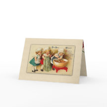 Weihnachtliche Nostalgie Kinder backen
