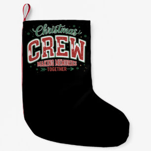Weihnachtliche passende Familien-Crew macht Erinne Kleiner Weihnachtsstrumpf