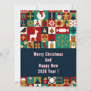 Weihnachtliche Weihnachtscollage 🎄✨ Weihnachtssti Feiertagskarte