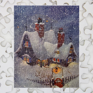 Weihnachtliche Werkstatt des Weihnachtsmanns am No Puzzle