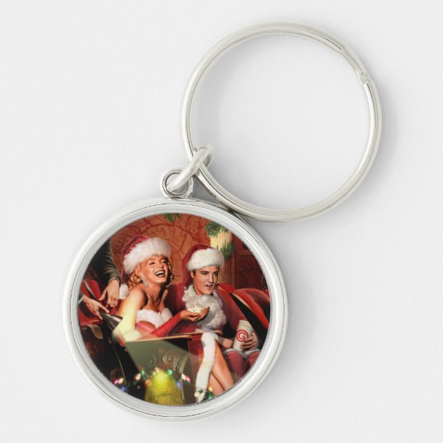 Weihnachtliche Zwischenzeit Schlüsselanhänger (Vorne)