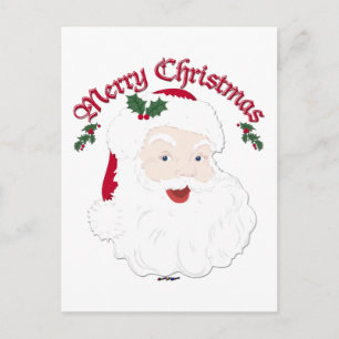 Weihnachtlicher froher Weihnachten Santa - Schrift