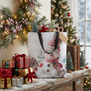 Weihnachtlicher Schneemann