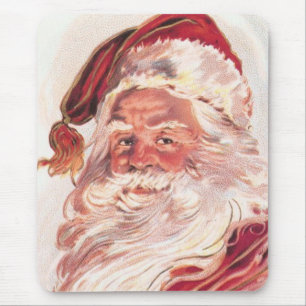 Weihnachtlicher Vintage-Weihnachtsmann Mousepad