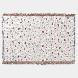 Weihnachtliches Dekorationsmuster Decke