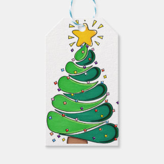 Weihnachtliches Fantasiegebilde Geschenkanhänger