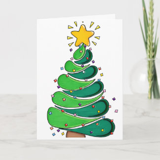 Weihnachtliches Fantasiegebilde Karte