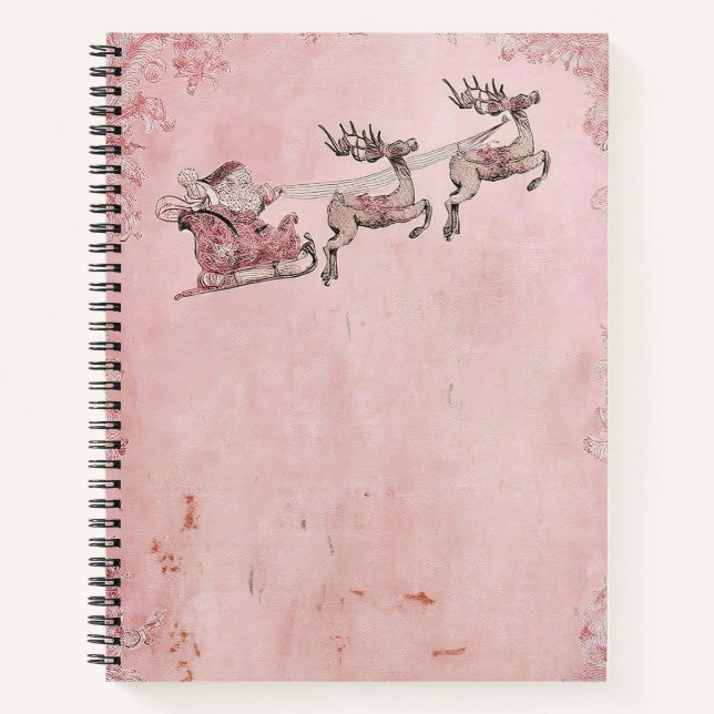 Weihnachtliches Notizbuch – Festtagsjournal (Vorderseite)