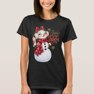 Weihnachtliches Schneemann-Weihnachts-T-Shirt T-Shirt