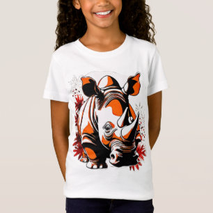 Weihnachtliches süßes Nashorn T-Shirt
