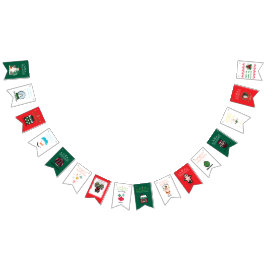 Weihnachtliches Wunderland-Girlande Banner
