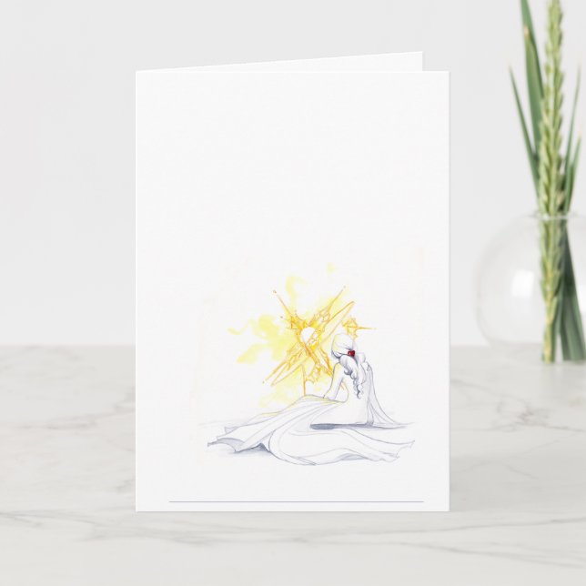 Weihnachts-Affirmationskarte Feiertagskarte (Vorderseite)