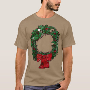 Weihnachts-Albtraum-Kranz Lustig T-Shirt