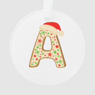 Weihnachts-Alphabets-Brief A Ornament