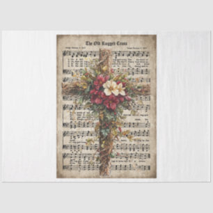 Weihnachts-Altes Rugkreuz Seidenpapier