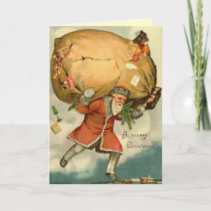 Weihnachts-Angel-Karte Feiertagskarte