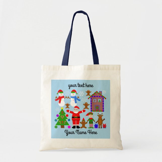 Weihnachts-Ansammlung #2 Tote-Tasche Tragetasche (Vorne)