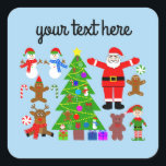 Weihnachts-Ansammlung #3 Stickers<br><div class="desc">Weihnachts-Ansammlung #3</div>