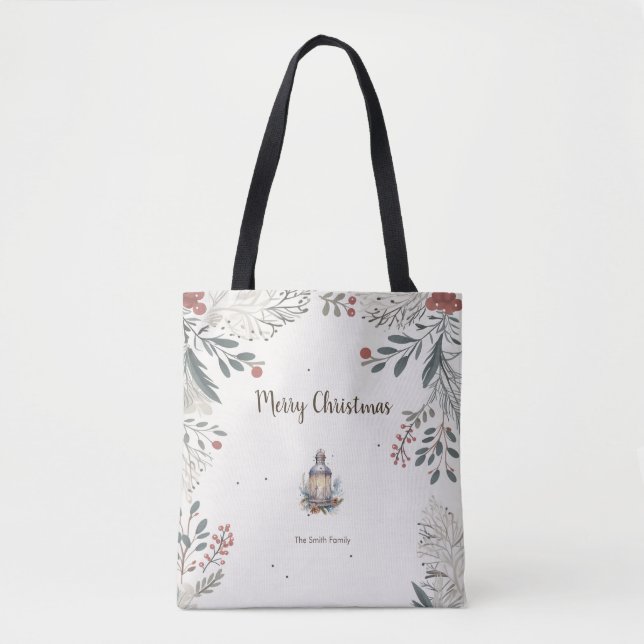 Weihnachts-Aquarellgrüße (Vorderseite)
