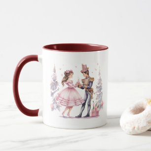 Weihnachts-Aquarellknacker Tasse