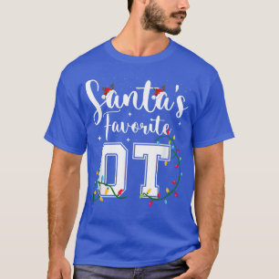 Weihnachts-Arbeitstherapie Weihnachtsmann F T-Shirt