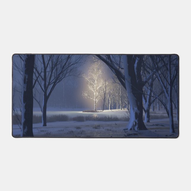 Weihnachts-Äthereal Schreibtischunterlage (Vorderseite)