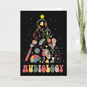 Weihnachts-Audiologie-Treuepultin Weihnachten Karte