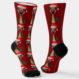 Weihnachts Aussie Helper - Niedliche Weihnachtszei Socken