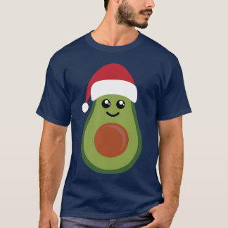 Weihnachts-Avocado Vegan Weihnachten Weihnachtsges T-Shirt
