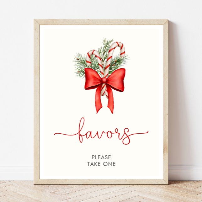 Weihnachts-Baby-Dusche Favorit-Zeichen Poster (Von Creator hochgeladen)