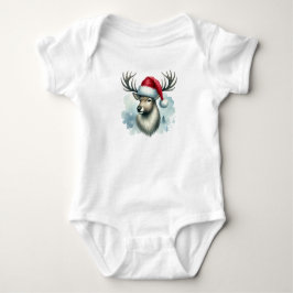 Weihnachts Baby Jersey Bodysuit:D Baby Strampler