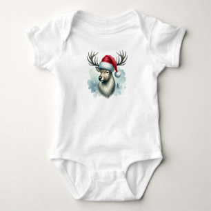 Weihnachts Baby Jersey Bodysuit:D Baby Strampler