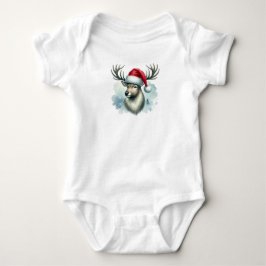 Weihnachts Baby Jersey Bodysuit:D Strampler