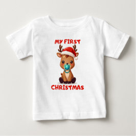 Weihnachts Baby Rentier - My first Christmas Baby T-shirt