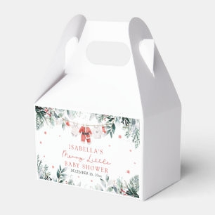 Weihnachts-Babymode Fröhliche kleine Babyparty Geschenkschachtel