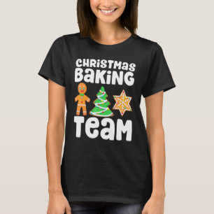 Weihnachts Backteam Weihnachts Lebkuchen Familie T-Shirt