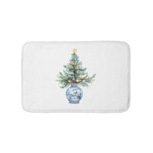 Weihnachts-Badezimmerteppich