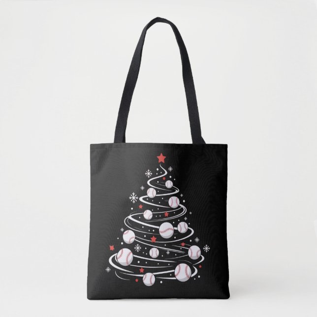 Weihnachts Baseball Tree Xmas Trees Baseball Lover (Vorderseite)