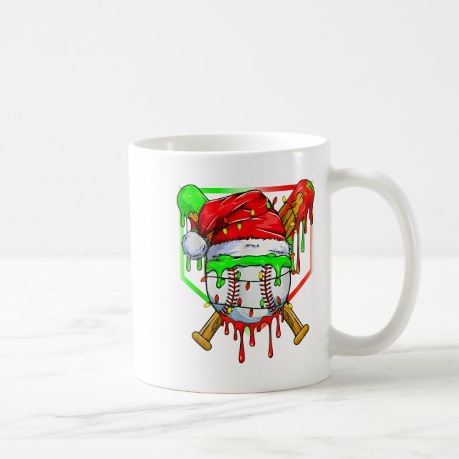 Weihnachts-Baseball-Tropfen für Boys Ice Tropfen B Kaffeetasse (Rechts)