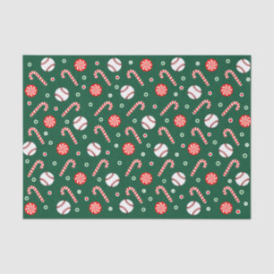 Weihnachts-Baseball-Weihnachtsgeschenk Seidenpapier